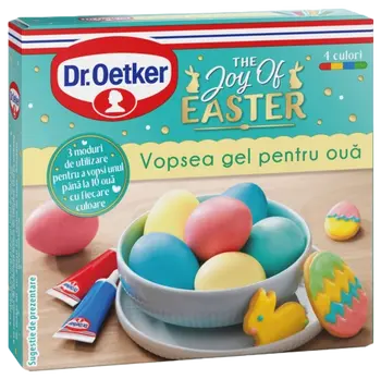 Dr. Oetker Vopsea gel pentru ouă