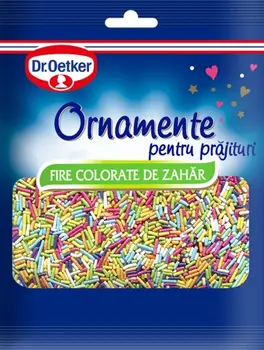 Dr. Oetker Fire colorate de zahăr