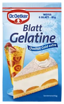 Dr. Oetker Gelatină foi