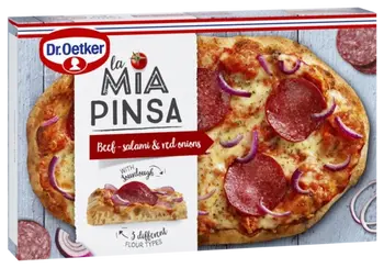 Dr. Oetker Pizza La Mia Pinsa Beef Salami