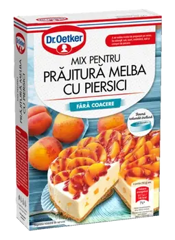 Dr. Oetker Melba cu piersici