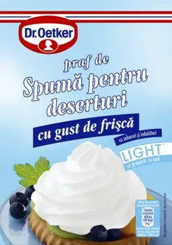 Dr. Oetker Praf de spumă pentru deserturi frișcă light