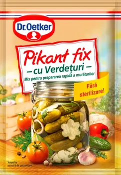 Dr. Oetker Pikant fix cu verdețuri