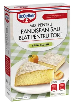 Dr. Oetker Mix pentru pandişpan sau blat pentru tort fără gluten