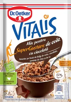 Dr. Oetker SuperGustare de ovăz cu ciocolată neagră