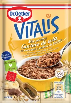 Dr. Oetker Gustare de ovăz cu ciocolată și banane