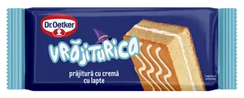 Dr. Oetker Vrăjiturică prăjitură lapte