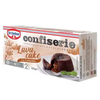 Dr. Oetker Confiserie Lava cake cu caramel