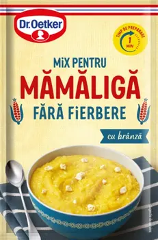 Dr. Oetker Mămăliga fără fierberecu brânză