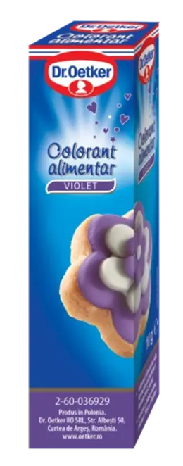 Dr. Oetker Colorant alimentar violet