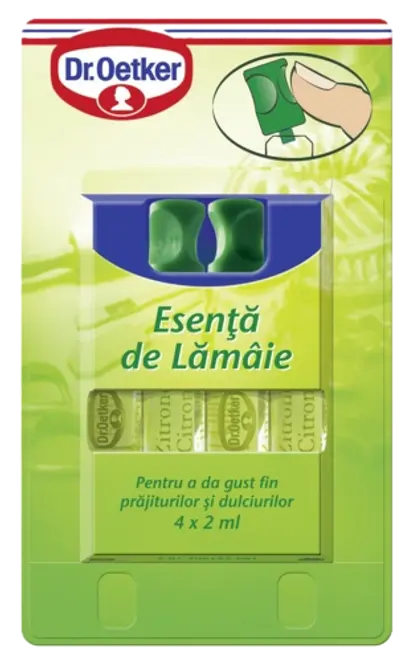 Dr. Oetker Esenţă de lămâie 4x2ml