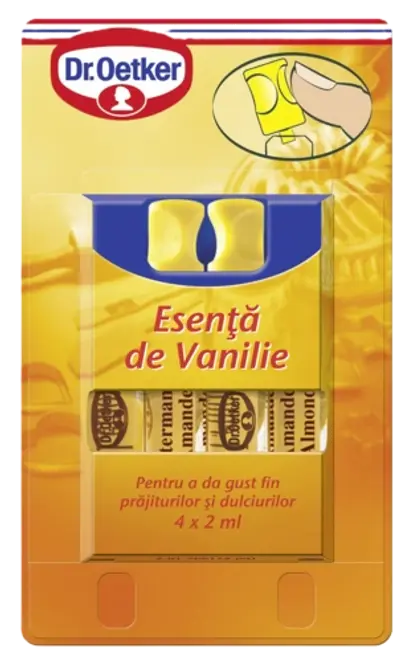Dr. Oetker Esenţă de vanilie 4x2ml