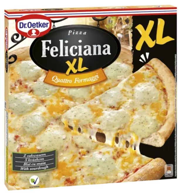 Dr. Oetker Pizza Feliciana XL Quattro Formaggi