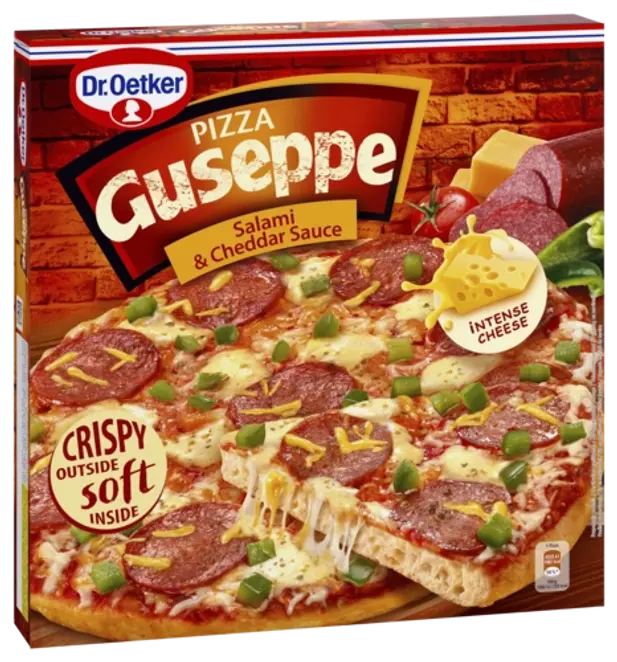 Dr. Oetker Guseppe Salami Cheddar Sauce