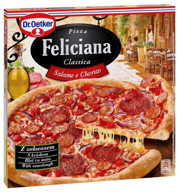 Dr. Oetker Pizza Salame Chorizo