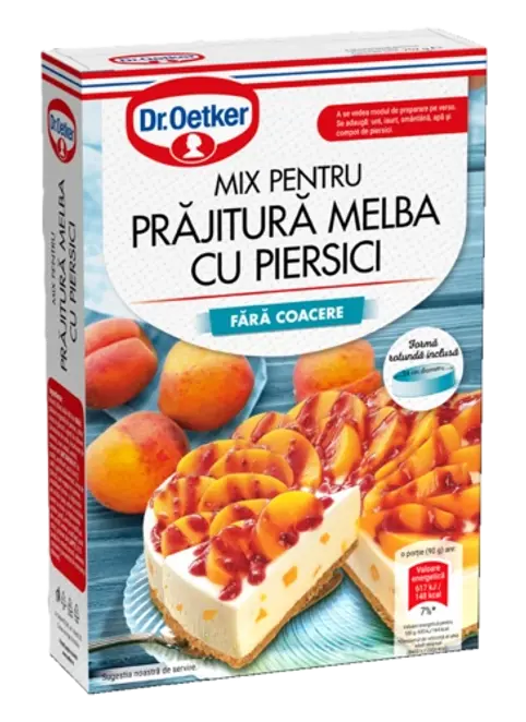 Dr. Oetker Melba cu piersici