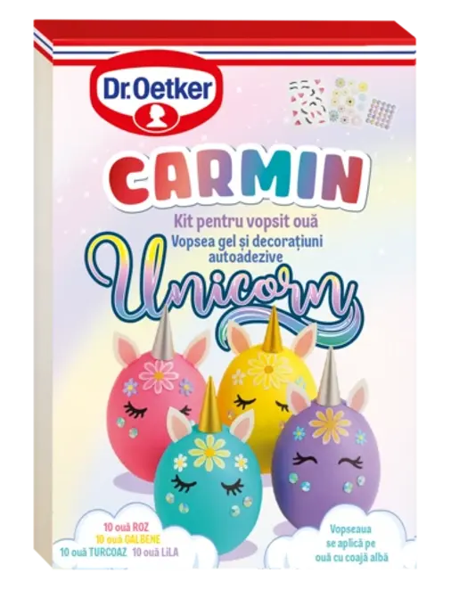 Dr. Oetker Carmin kit gel Unicorn