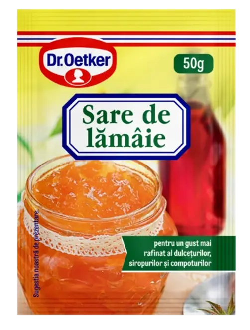 Dr. Oetker Sare de lămâie 50g