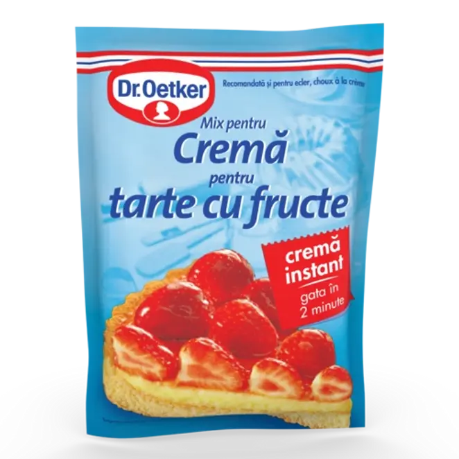 Dr. Oetker Cremă pentru tarte cu fructe