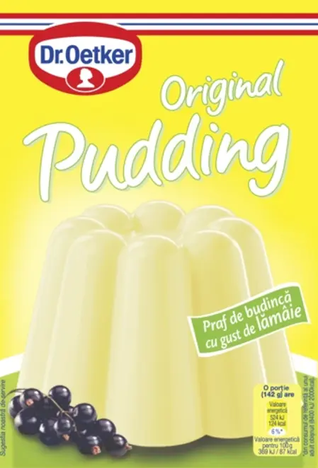 Dr. Oetker Praf de budincă cu gust de lămâie