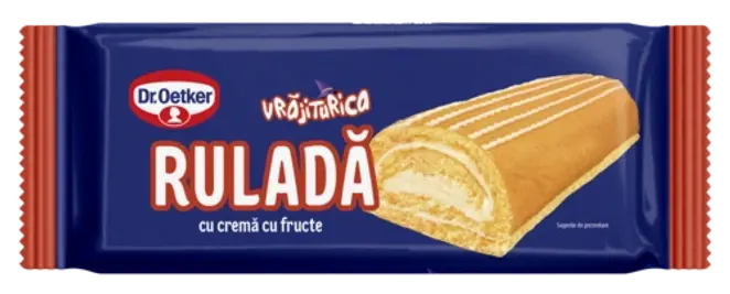 Dr. Oetker Vrăjiturică ruladă fructe