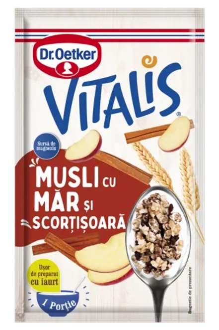 Dr. Oetker Musli cu Măr și Scorțișoară