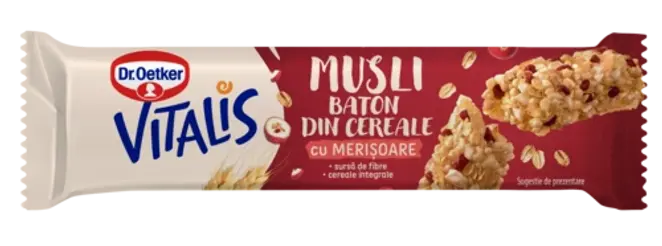 Dr. Oetker Vitalis batoane cereale merisoare