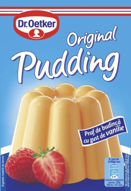 Dr. Oetker Praf de budincă cu gust de vanilie