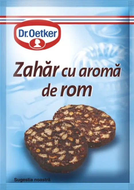 Dr. Oetker Zahăr cu aromă de rom