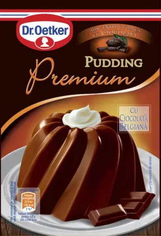 Premium Pudding Ciocolată Belgiană Dr. Oetker
