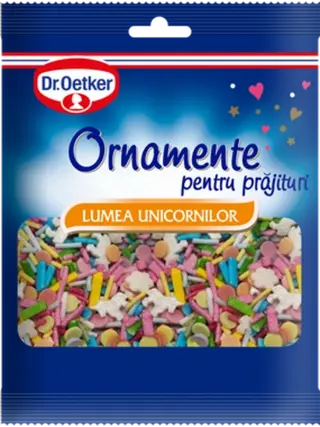 Ornamente Lumea Unicornilor Dr. Oetker