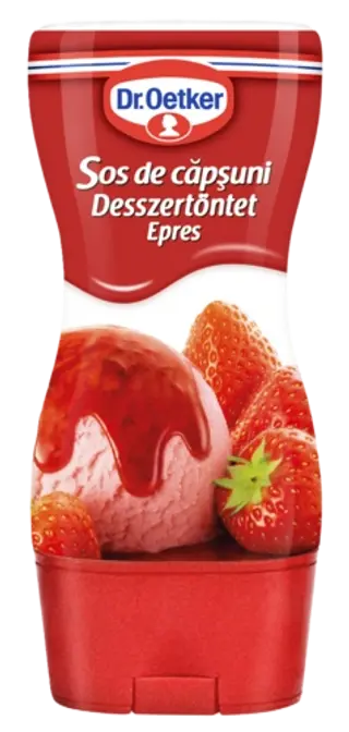 sos de căpșuni Dr. Oetker