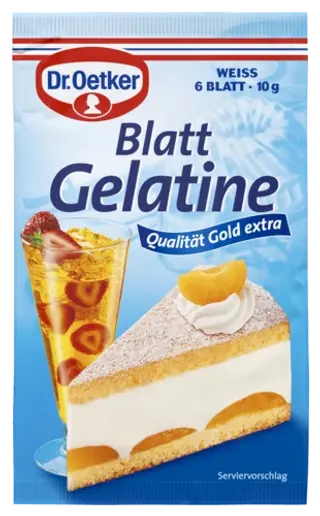 Gelatină foi Dr. Oetker