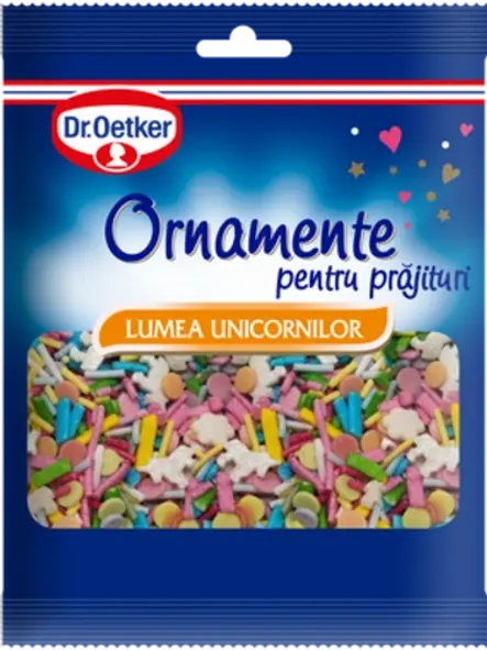 Ornamente Lumea Unicornilor Dr. Oetker