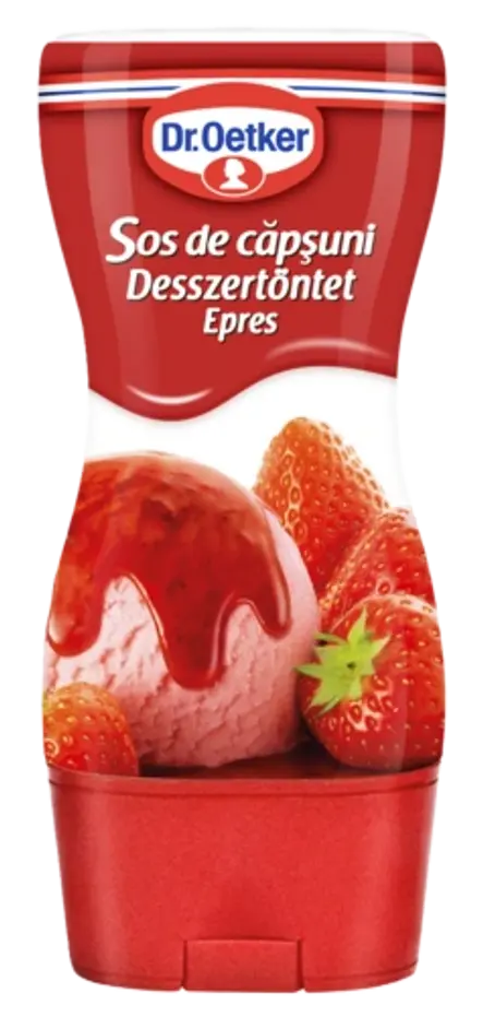 sos de căpșuni Dr. Oetker