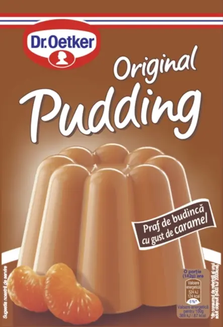 Pudding cu gust de caramel Dr. Oetker