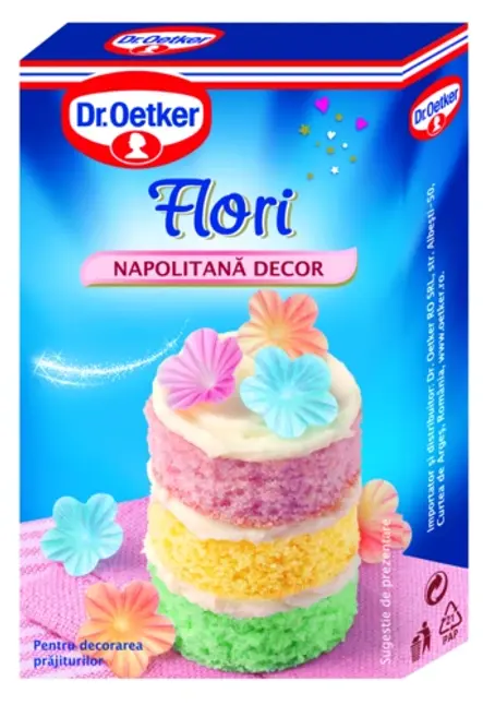 Decor Flori napolitană Dr. Oetker