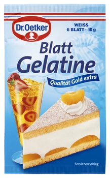 Dr. Oetker Gelatină foi