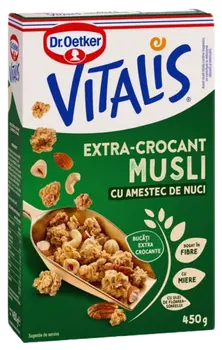 Dr. Oetker Musli extra crocant cu amestec de nuci