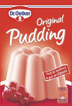 Dr. Oetker Praf de budincă cu gust de căpşuni