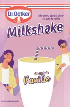 Dr. Oetker Milkshake cu gust de vanilie