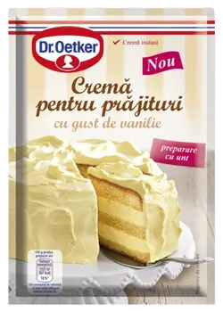Dr. Oetker Crema vanilie cu unt