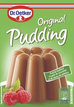 Dr. Oetker Praf de budincă cu gust de ciocolată și alune