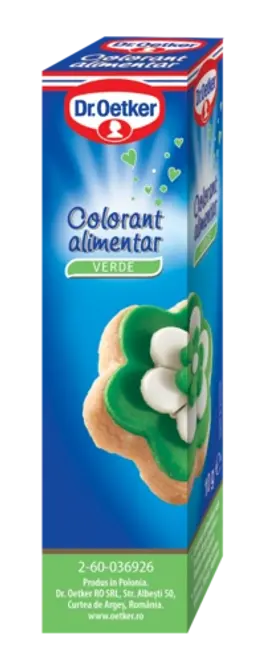 Dr. Oetker Colorant alimentar verde
