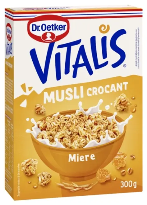 Dr. Oetker Musli crocant cu miere