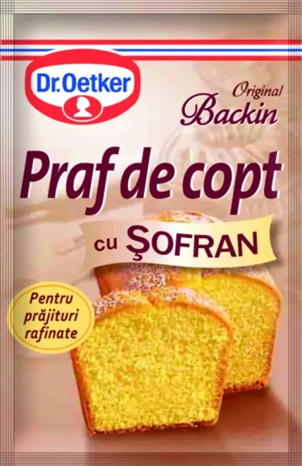 Dr. Oetker Praf de copt cu şofran