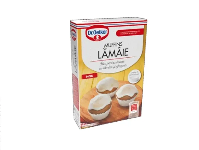 Dr. Oetker Muffins cu Lămâie