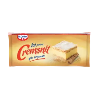 Foi pentru Cremșnit Dr. Oetker