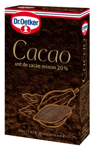 Cacao - Unt de cacao minim 20% Dr. Oetker