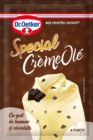 Special Crème Olé cu banane și ciocolată